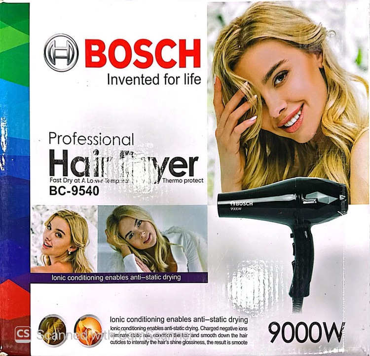 سشوار حرفه ای بوش مدل BC9540